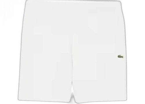 Lacoste Relaxed Fit Cotton Blend Boucle Knit Shorts Flour